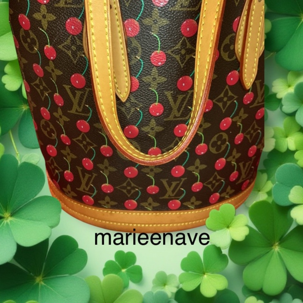 Murakami Louis Vuitton  LV 🍒Cerises Colab - with Takashi Murakami - Rare- FIRM - Picture 8 of 13